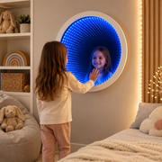Lucy's Sensory Circular Infinity Mirror