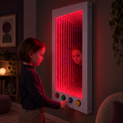 Lucy's Interactive RGB Infinity Mirror