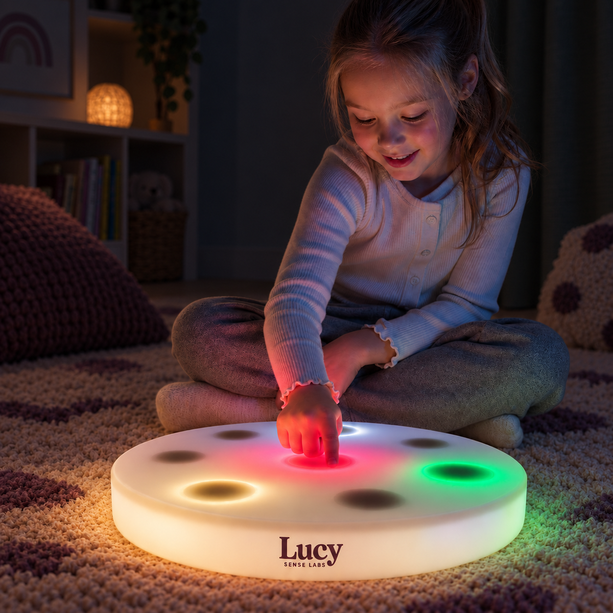 Lucy's Interactive LED Sensory Board