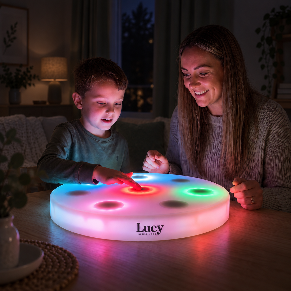 Lucy's Interactive LED Sensory Board