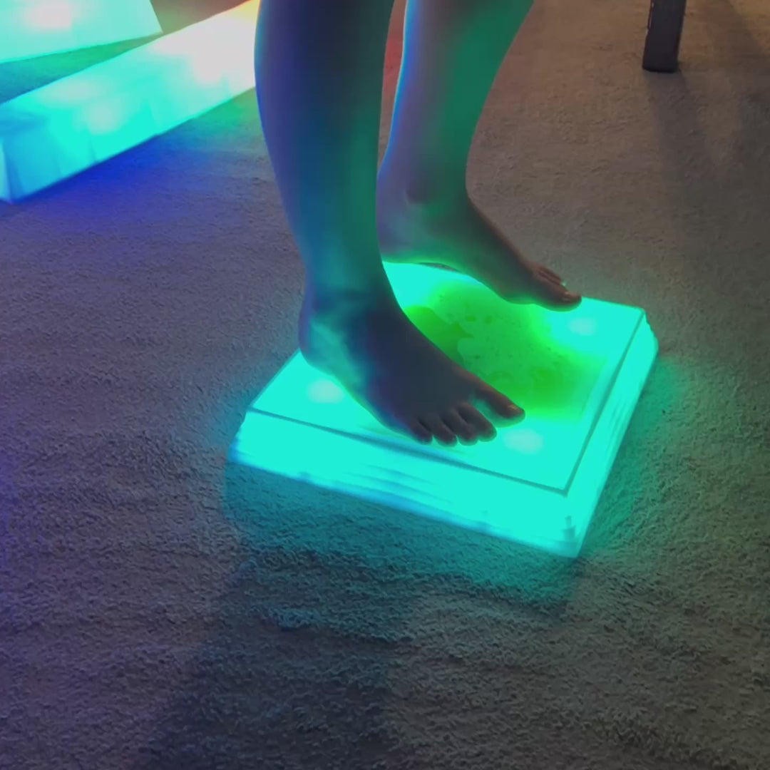 Load video: Lucy's Square LED Stepping Stone